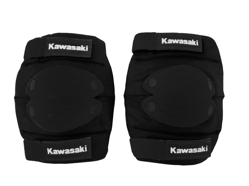 Kawasaki fekete térdvédő és könyökvédő L méret