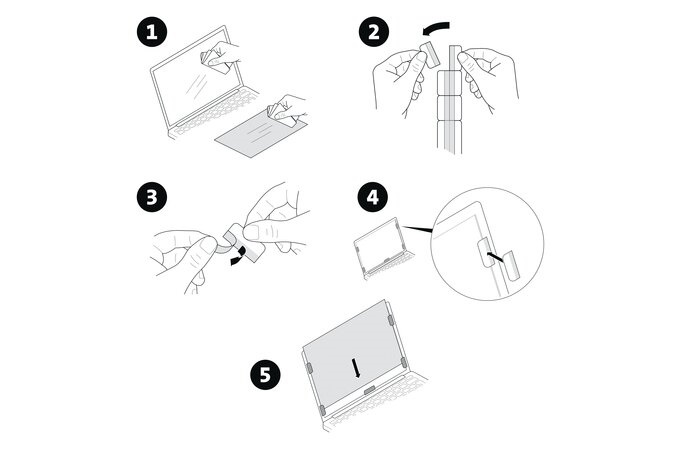 Kensington 627484 15" Surface Laptop 3 kivehető betekintésvédő monitorszűrő