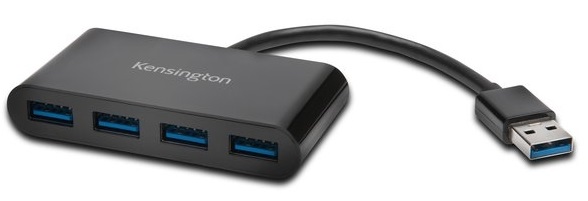 Kensington K39121EU 4 portos USB 3.0 Hub
