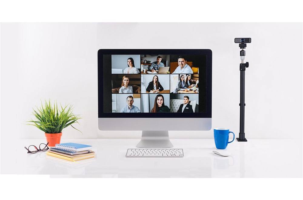 Kensington K87654WW A1000 asztalhoz rögzíthető teleszkópos videókonferencia állvány