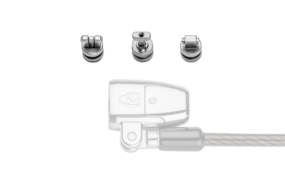 Kensington K68001WW ClickSafe 3-in-1 T-Bar / Wedge / Nano zárhelyekhez zárfej