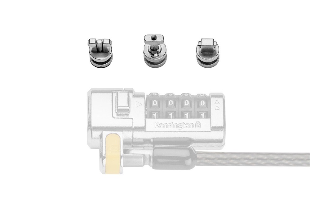 Kensington K68001WW ClickSafe 3-in-1 T-Bar / Wedge / Nano zárhelyekhez zárfej