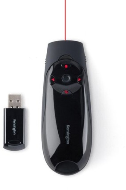 Kensington K72425EU Expert kurzor kontrolos vörös lézer presenter