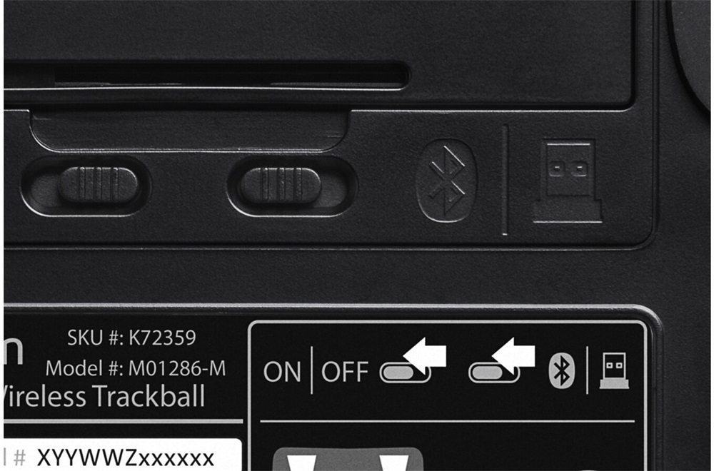 Kensington K72359WW Expert vezeték nélküli hanyattegér