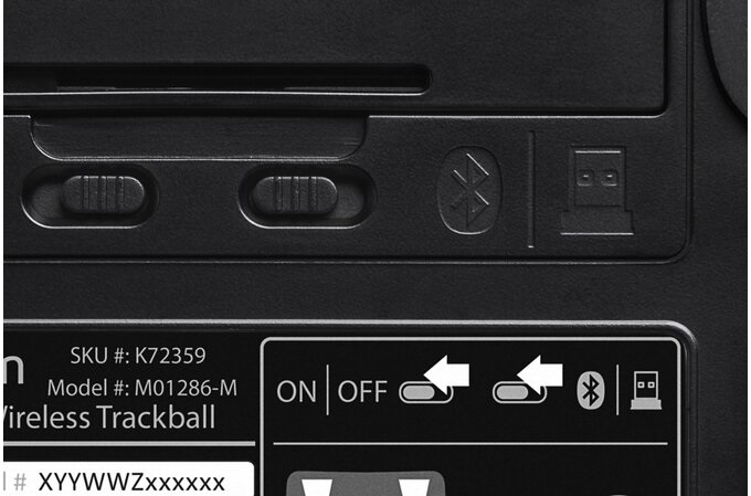 Kensington K72359WW Expert vezeték nélküli hanyattegér