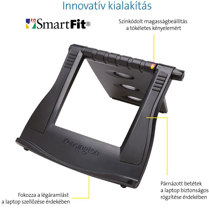 Kensington K52788WW SmartFit Easy Riser állítható magasságú laptop hűtő állvány