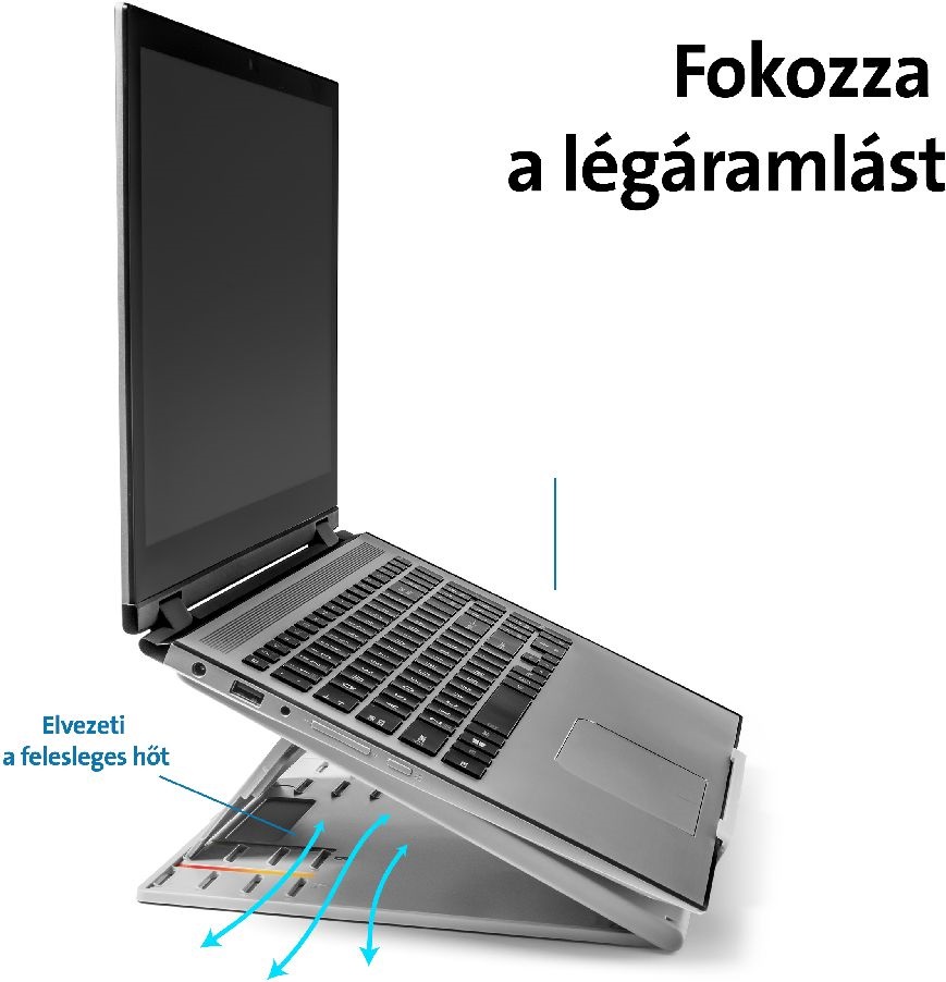 Kensington K50420EU SmartFit Easy Riser Go 17" állítható ergonómiai laptop állvány