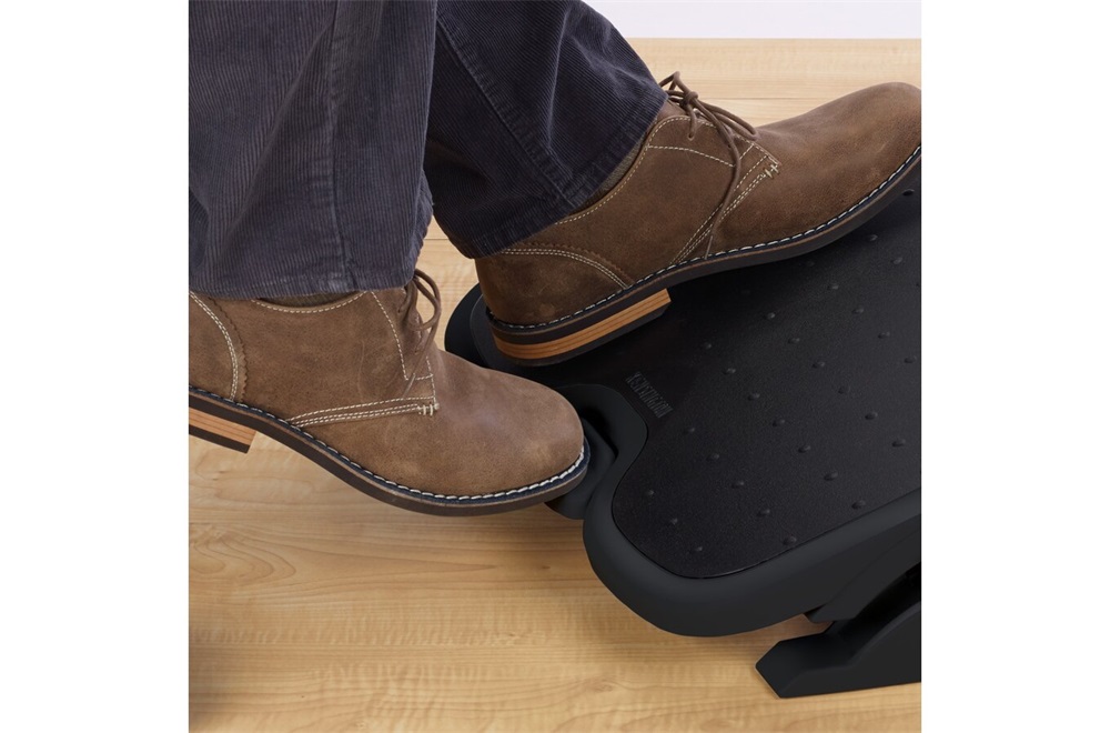 Kensington K52789WW SoleMate Plus állítható magasságú fekete lábtámasz