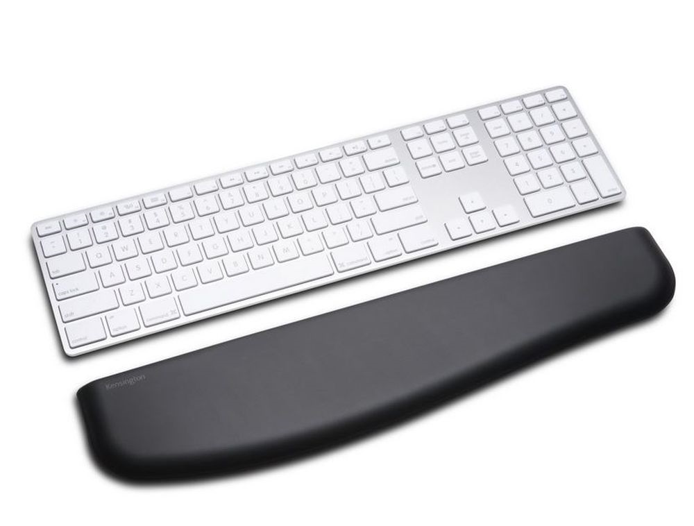 Kensington K52800WW 10 mm fekete zselés billentyűzet csuklótámasz