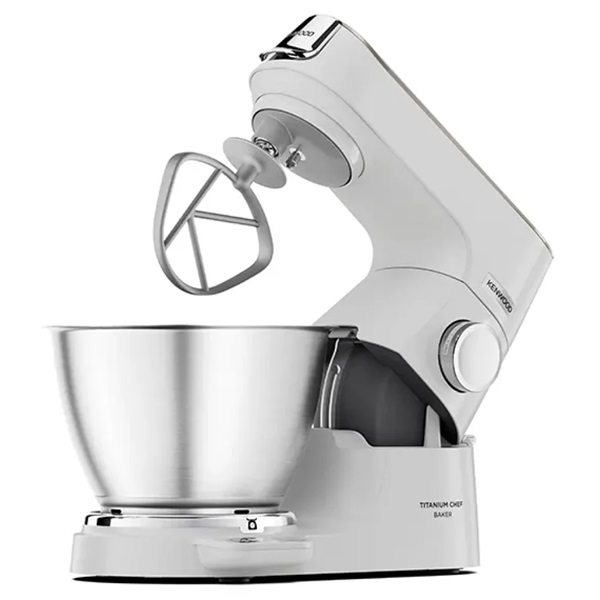 Kenwood KVC65.001W Titanium Chef Baker 1200W, 5L, fehér konyhai robotgép (Újracsomagolt)