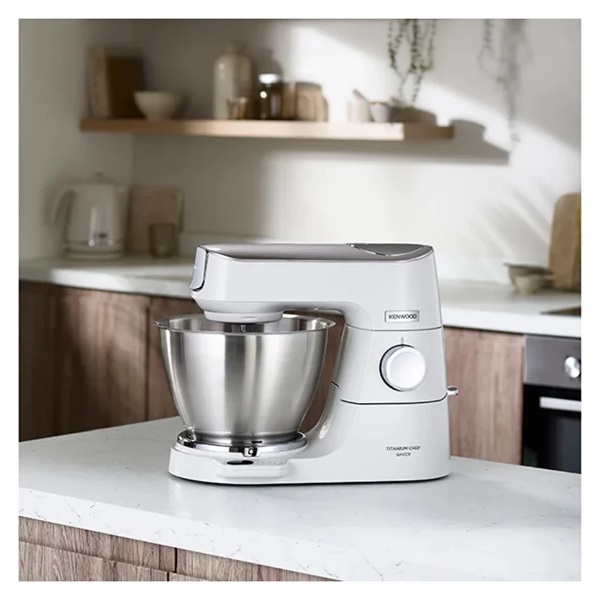 Kenwood KVC65.001W Titanium Chef Baker 1200W, 5L, fehér konyhai robotgép (Újracsomagolt)