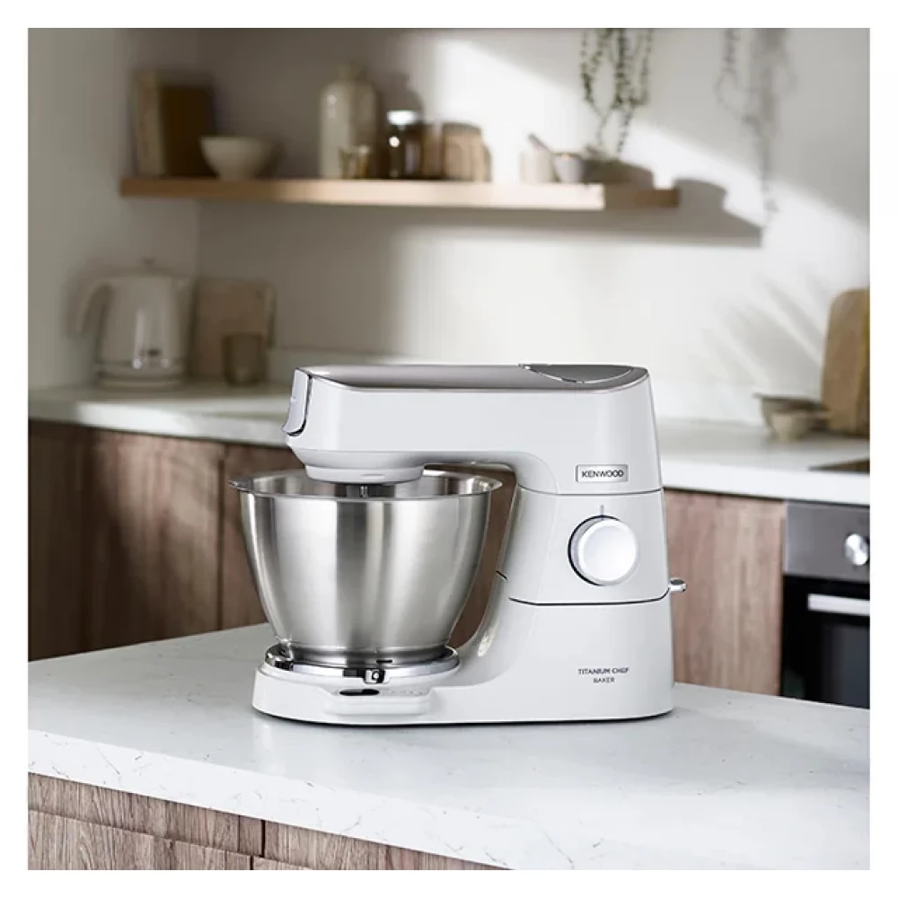 Kenwood KVC65.001W Titanium Chef Baker 1200W, 5L, fehér konyhai robotgép (Újracsomagolt)
