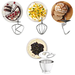 Kenwood KVC65.001W Titanium Chef Baker 1200W, 5L, fehér konyhai robotgép (Újracsomagolt)