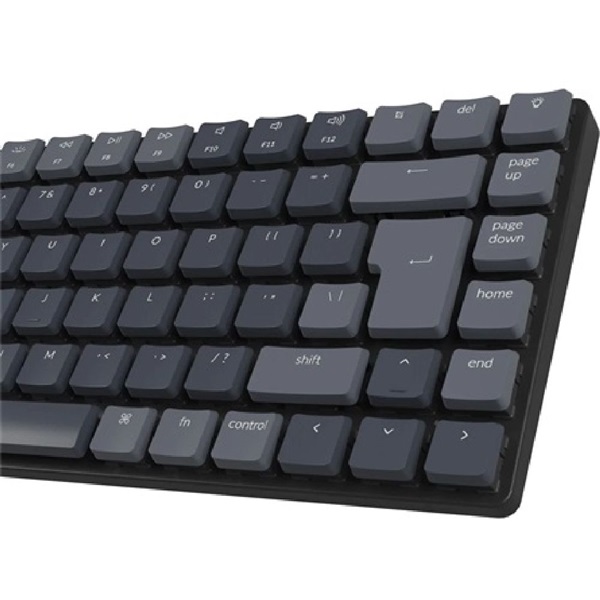 Keychron K3 Ultra-slim RGB Bluetooth / USB magyar Hot-swap Gateron Optical Brown fekete billentyűzet