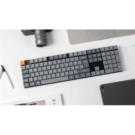 Keychron K5M-H1Z-HU K5 Max Bluetooth/USB HUN (Red Switch) vezeték nélküli mechanikus billentyűzet