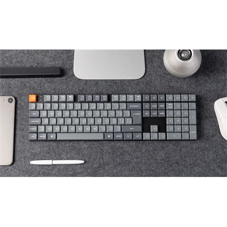 Keychron K5M-H1Z-HU K5 Max Bluetooth/USB HUN (Red Switch) vezeték nélküli mechanikus billentyűzet