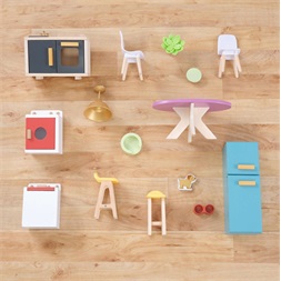 KidKraft Boho Naturals stílusos babaház