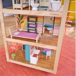 KidKraft Boho Naturals stílusos babaház