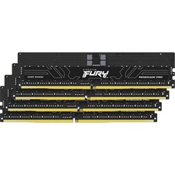 Kingston 128GB 4800MHz DDR-5 Fury Renegade Pro (Kit! 4db 32GB) (KF548R36RBK4-128) memória