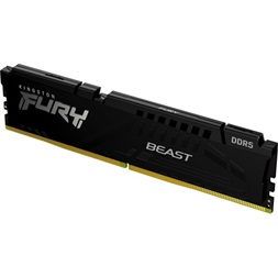 Kingston 128GB 5200MHz DDR-5 Fury Beast (Kit! 4db 32GB) (KF552C40BBK4-128) memória