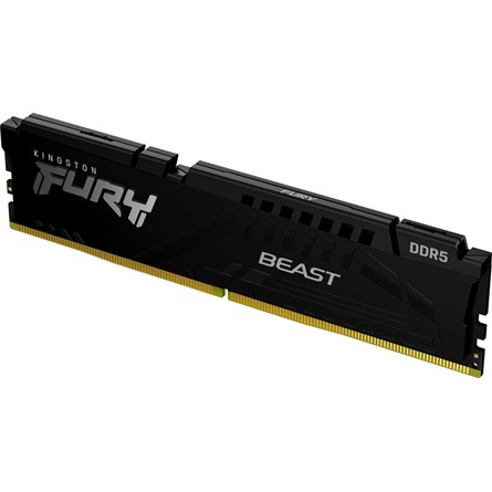 Kingston 128GB 5200MHz DDR-5 Fury Beast (Kit! 4db 32GB) (KF552C40BBK4-128) memória