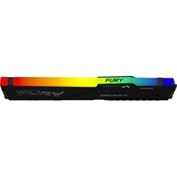 Kingston 128GB 5600MHz DDR-5 Fury Beast RGB (Kit! 4db 32GB) (KF556C40BBAK4-128) memória