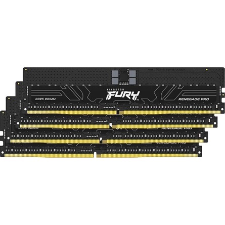 Kingston 128GB 5600MHz DDR-5 Fury Renegade Pro (Kit! 4db 32GB) (KF556R36RBK4-128) memória