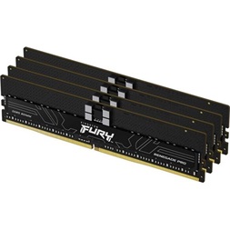 Kingston 128GB 6000MHz DDR-5 Fury Renegade Pro EXPO (Kit! 4db 32GB) (KF560R32RBEK4-128) memória
