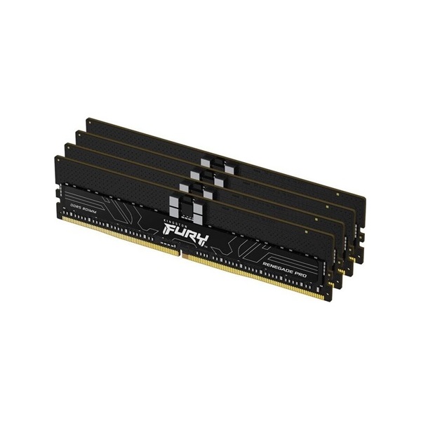 Kingston 128GB 6000MHz DDR-5 Fury Renegade Pro XMP (Kit! 4db 32GB) (KF560R32RBK4-128) memória
