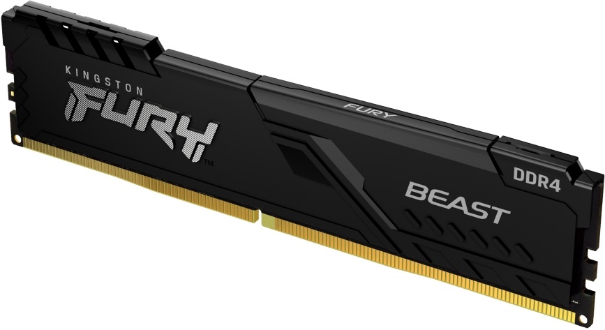 Kingston 16GB/2666MHz DDR-4 1Gx8 FURY Beast Black (KF426C16BB1/16) memória