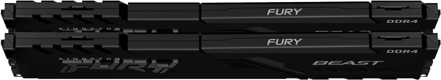 Kingston 16GB/3600MHz DDR-4 (Kit of 2) FURY Beast Black (KF436C17BBK2/16) memória