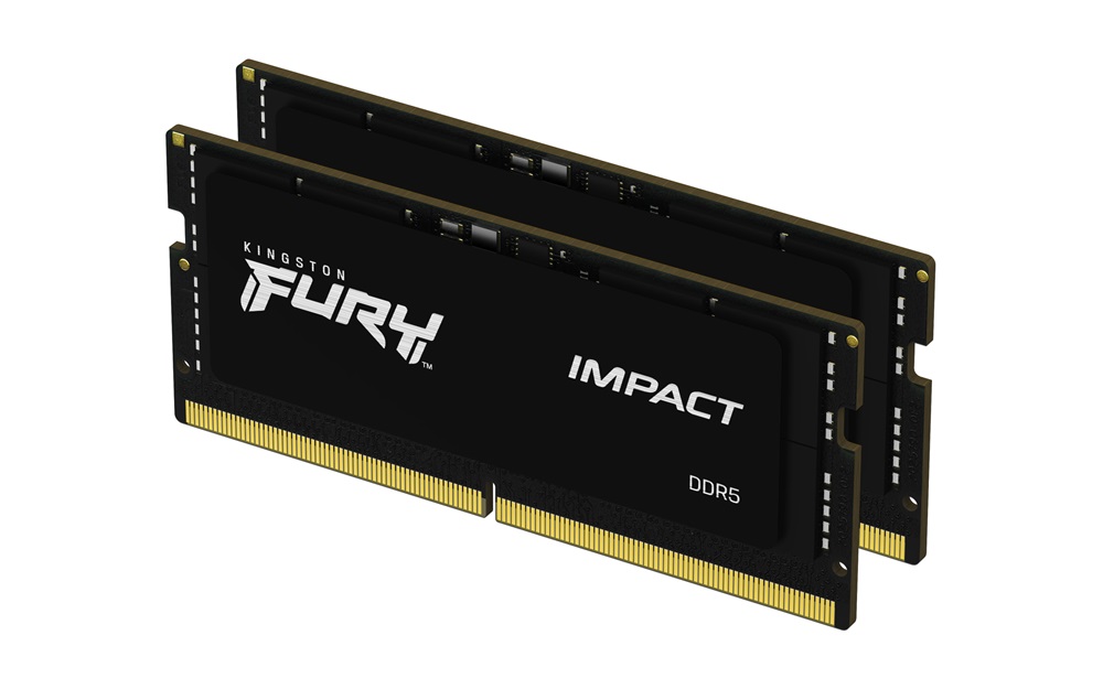 Kingston 16GB/4800MHz DDR-5 (Kit of 2) FURY Impact (KF548S38IBK2-16) notebook memória