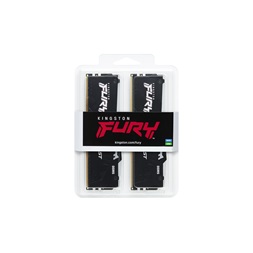 Kingston 16GB/5600MHz DDR-5 (Kit of 2) FURY Beast RGB (KF556C40BBAK2-16) memória