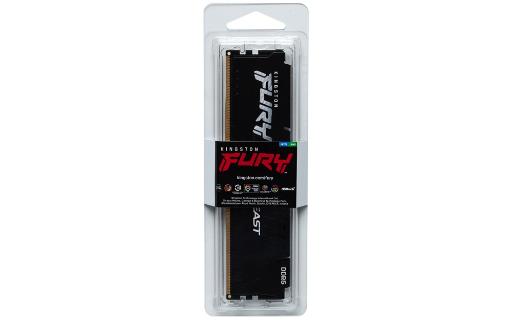 Kingston 16GB/5200MHz DDR-5 FURY Beast Black (KF552C40BB-16) memória