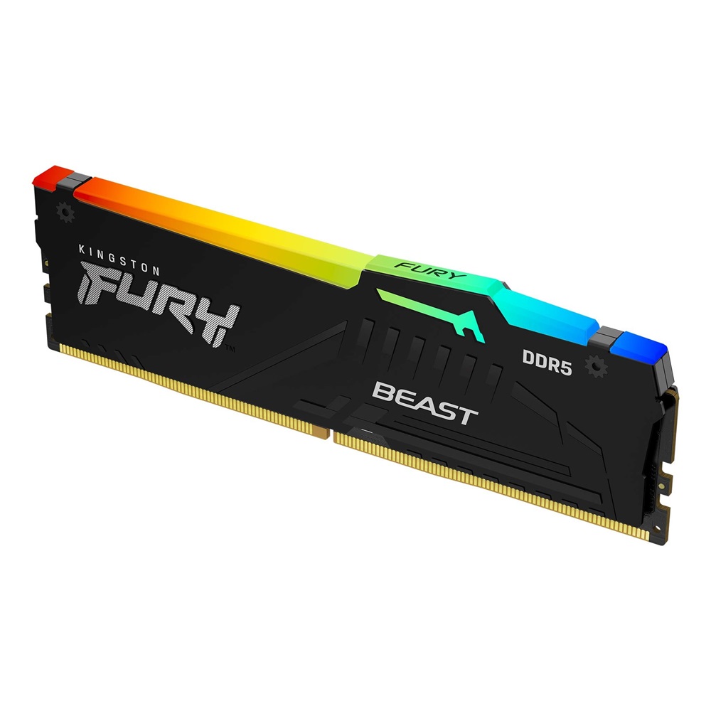 Kingston 16GB 5200MHz DDR-5 FURY Beast RGB EXPO (KF552C36BBEA-16) memória