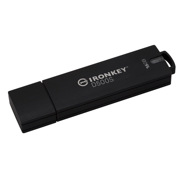 Kingston 16GB IronKey D500S (IKD500S/16GB) Flash Drive
