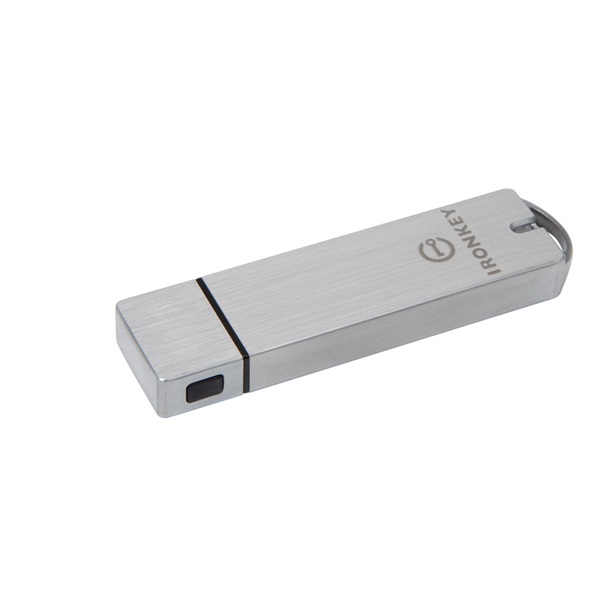 Kingston 16GB USB3.0 IronKey Basic S1000 Encrypted FIPS 140-2 (IKS1000B/16GB) Flash Drive