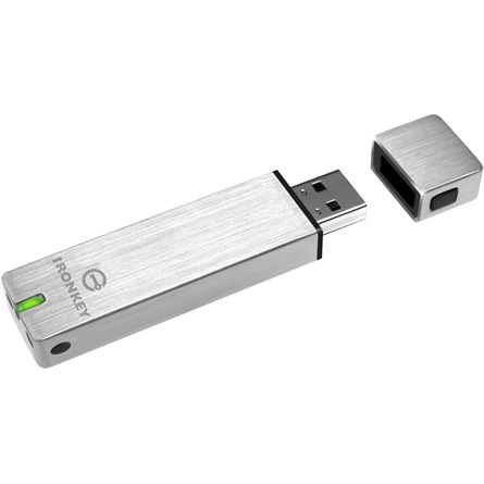 Kingston 16GB USB 2.0 Ironkey Basic S250 (IKS250B/16GB) Flash Drive