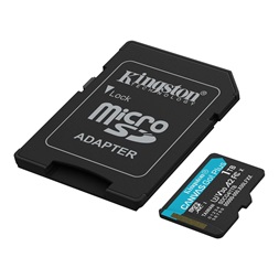 Kingston 1TB SD micro (MicroSDXC V30 U3) SDCG4/1TB memória kártya adapterrel