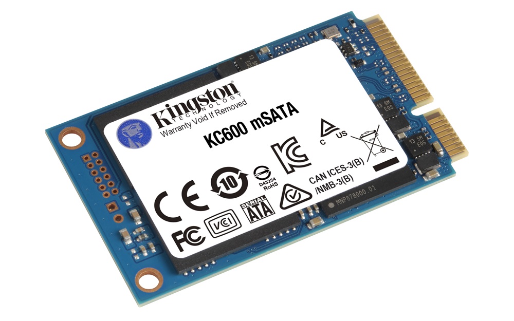 Kingston 1TB mSATA KC600 (SKC600MS/1024G) SSD