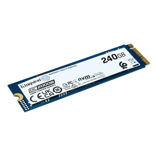 Kingston 240GB M.2 PCIe 4.0 NVMe DC2000B Enterprise Non-heatsink (SEDC2000BYM8/240G) SSD