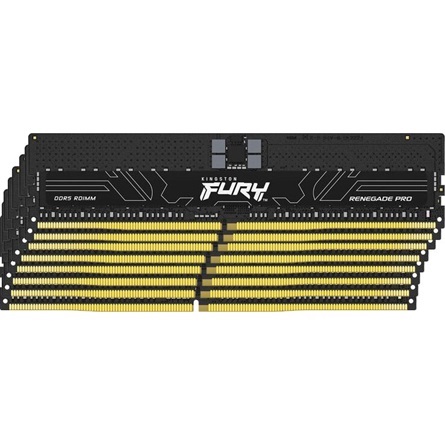 Kingston 256GB 4800MHz DDR-5 Fury Renegade Pro (Kit! 8db 32GB) (KF548R36RBK8-256) memória