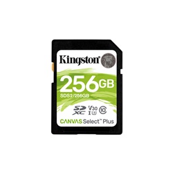 Kingston 256GB SD Canvas Select Plus (SDXC Class 10 UHS-I U3) (SDS2/256GB) memóriakártya