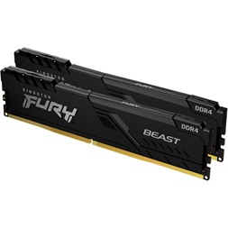 Kingston 32GB/3200MHz DDR-4 (Kit of 2) 1Gx8 FURY Beast Black (KF432C16BB1K2/32) memória