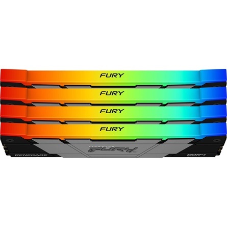 Kingston 32GB 3600MHz DDR-4 Fury Renegade RGB (Kit! 4db 8GB) (KF436C16RB2AK4/32) memória