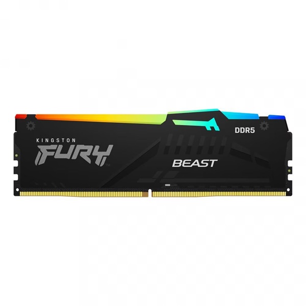 Kingston 32GB 6000MHz DDR-5 Fury Beast RGB EXPO (Kit! 2db 16GB) (KF560C30BBEAK2-32) memória