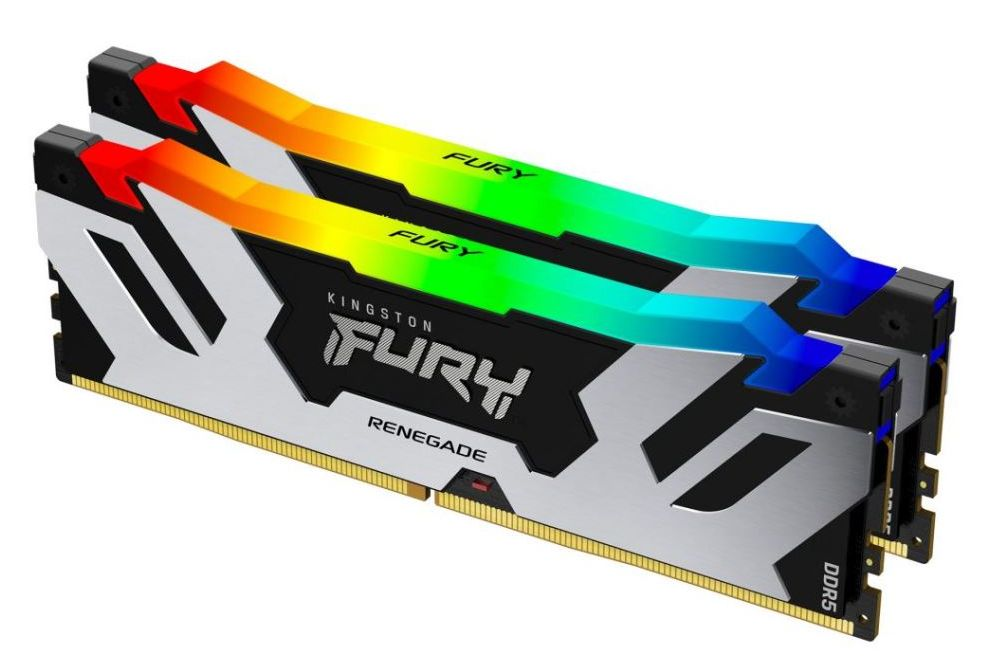 Kingston 32GB/6000MHz DDR-5 (Kit of 2) FURY Renegade RGB (KF564C32RSAK2-32) memória