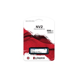 Kingston 500GB M.2 NVMe 2280 PCIe 4.0 NV2 (SNV2S/500G) SSD
