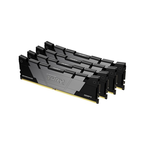 Kingston 64GB 3200MHz DDR-4 Fury Renegade Black (Kit! 4db 16GB) (KF432C16RB12K4/64) memória