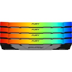 Kingston 64GB 3200MHz DDR-4 Fury Renegade RGB (Kit! 4db 16GB) (KF432C16RB12AK4/64) memória